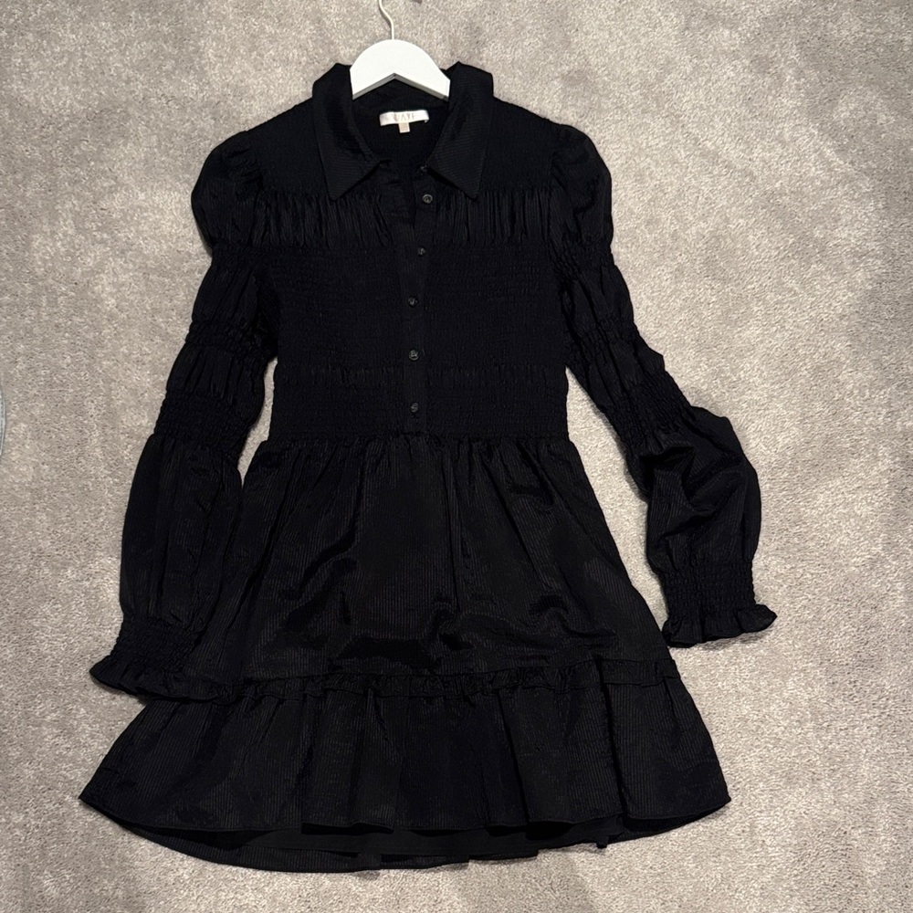 Wayf Black Mini Dress